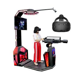 220V 0.8KW Virtual Reality Shooting Simulator , 9D Virtual Reality Shooting Games
