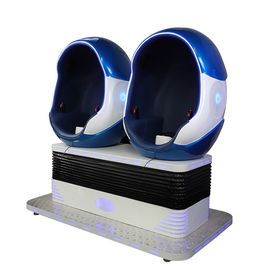 210*110*210cm Virtual Reality Motion Chairs Egg Capsule Shape Semi Closed Design