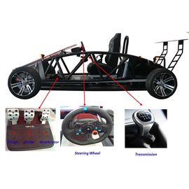 Attractive Virtual Reality Car Games 3.3*1.6*1.3m With HTC Vive 9D VR Glasses