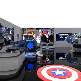 Customized Indoor VR Theme Park Equipment , 360 VR Amusement Park Simulator