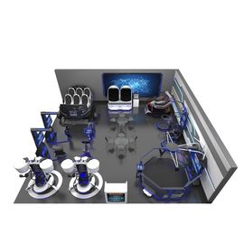 Small Business VR Theme Park Equipment 9D 10D Cinema Egg Simulator