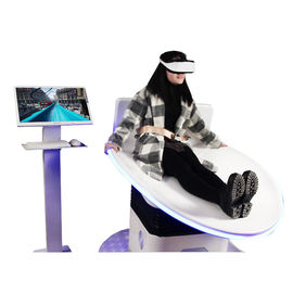 Fiberglass VR Arcade Machines , Virtual Reality Arcade Games Flight Slide