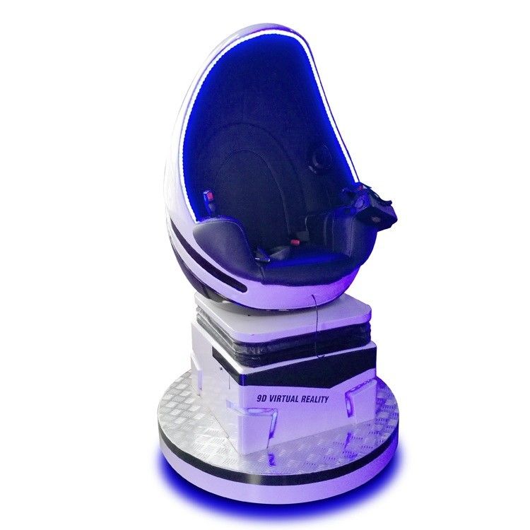 Arcade Virtual Reality Chair 1 Seat 9d Egg Cinema VR Simulator Game Machine