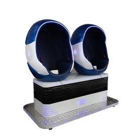 210*110*210cm Virtual Reality Motion Chairs Egg Capsule Shape Semi Closed Design