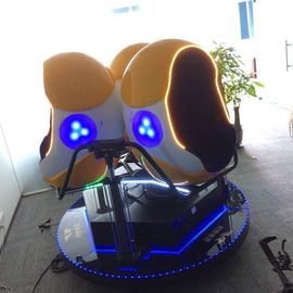 360 Degree VR Motion Chair , Children / Adults 3 Seats 9D VR Egg Chair