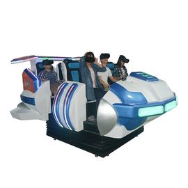 6 Seats 9D Virtual Reality Cinema Arcade Dynamic Simulator 6 Dof Electric System