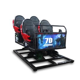 5D 7D 9D 12D Virtual Reality Cinema 4 6 9 12 Seats For Amusement Park