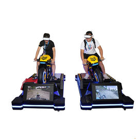 9D VR Racing Simulator , VR Car Racing Games Multiplayer Sport Equipment