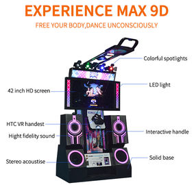 220V / 110V VR Dance Game , Arcade Dance Machine 42 Inch Display Screen