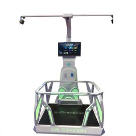 Amusement Park Virtual Reality Shooting Simulator Standing Platform Customized Color