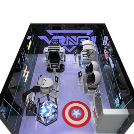 Customized Indoor VR Theme Park Equipment , 360 VR Amusement Park Simulator