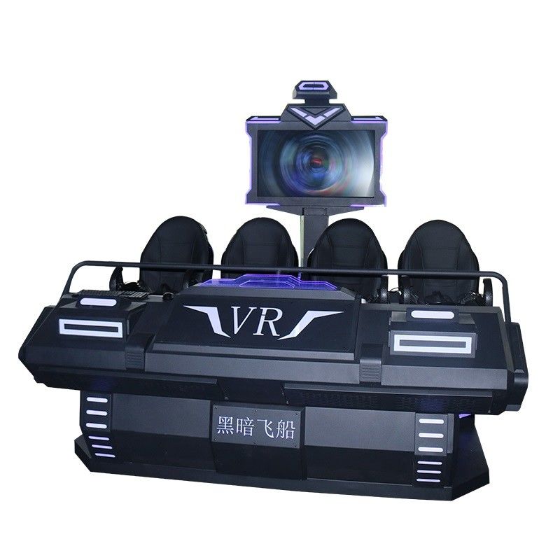 Dynamic Platform New Virtual Reality 9D VR Cinema 4 Seats VR 9D Seats VR Games For Sale