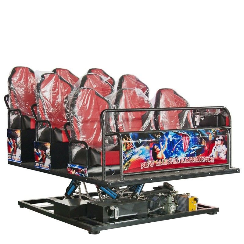 Electronic Virtual Reality Movie Game Machine 5D 7D 8D  With 3D Glasses