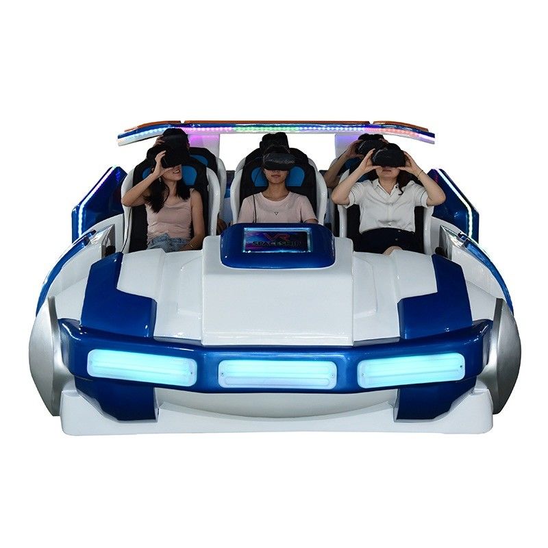 6 Seats 9D Virtual Reality Cinema Arcade Dynamic Simulator 6 Dof Electric System