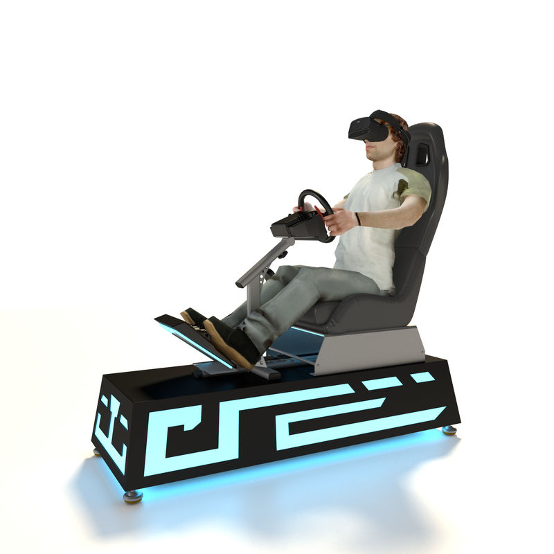3 Games VR Racing Simulator , VR Auto Simulator 0.8 Square Meter Operate Area