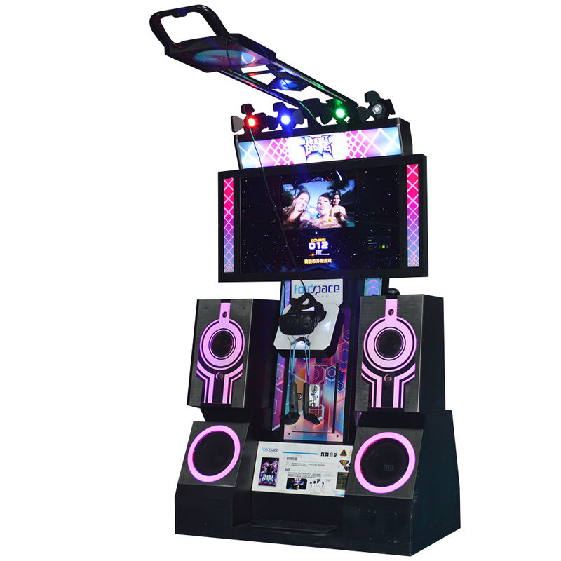 220V / 110V VR Dance Game , Arcade Dance Machine 42 Inch Display Screen